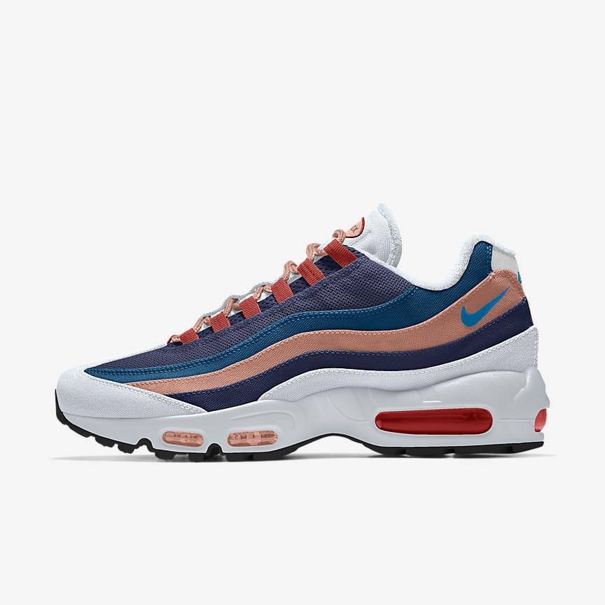 Giày Nike Air Max 95 Unlocked By You Nam Tím Xanh